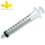 Disposable Medical Plastic Luer Lock Syringe with Needle